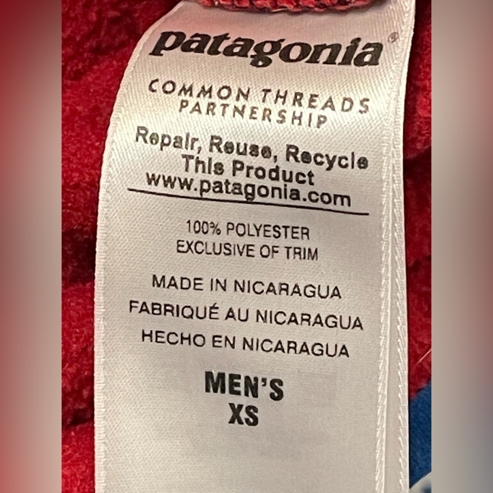 Patagonia Fleece -‎ Mens Synchilla Size XS - Picture 7 of 7